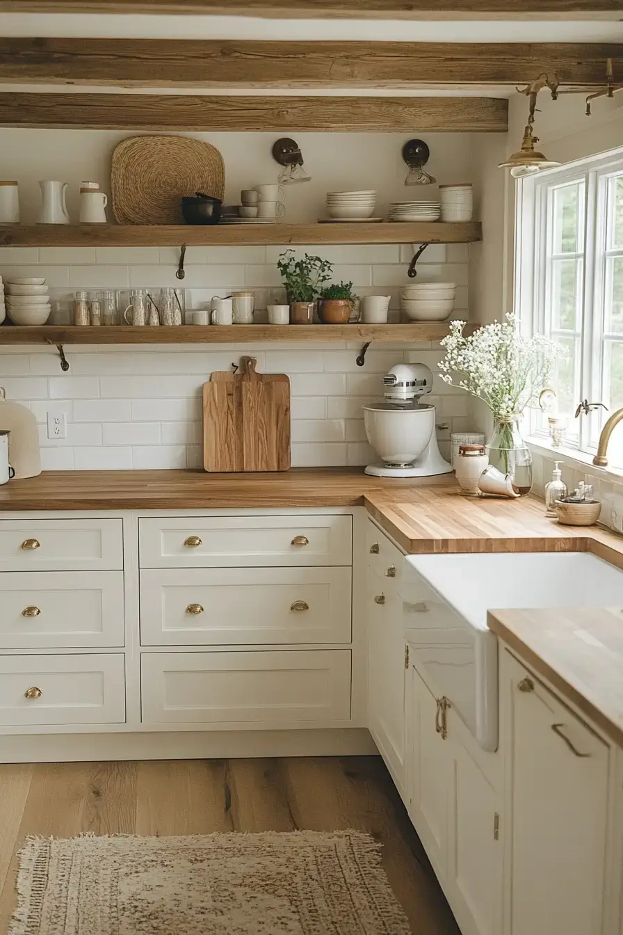29 White Kitchen Cabinets Ideas That Stay Bright All Day