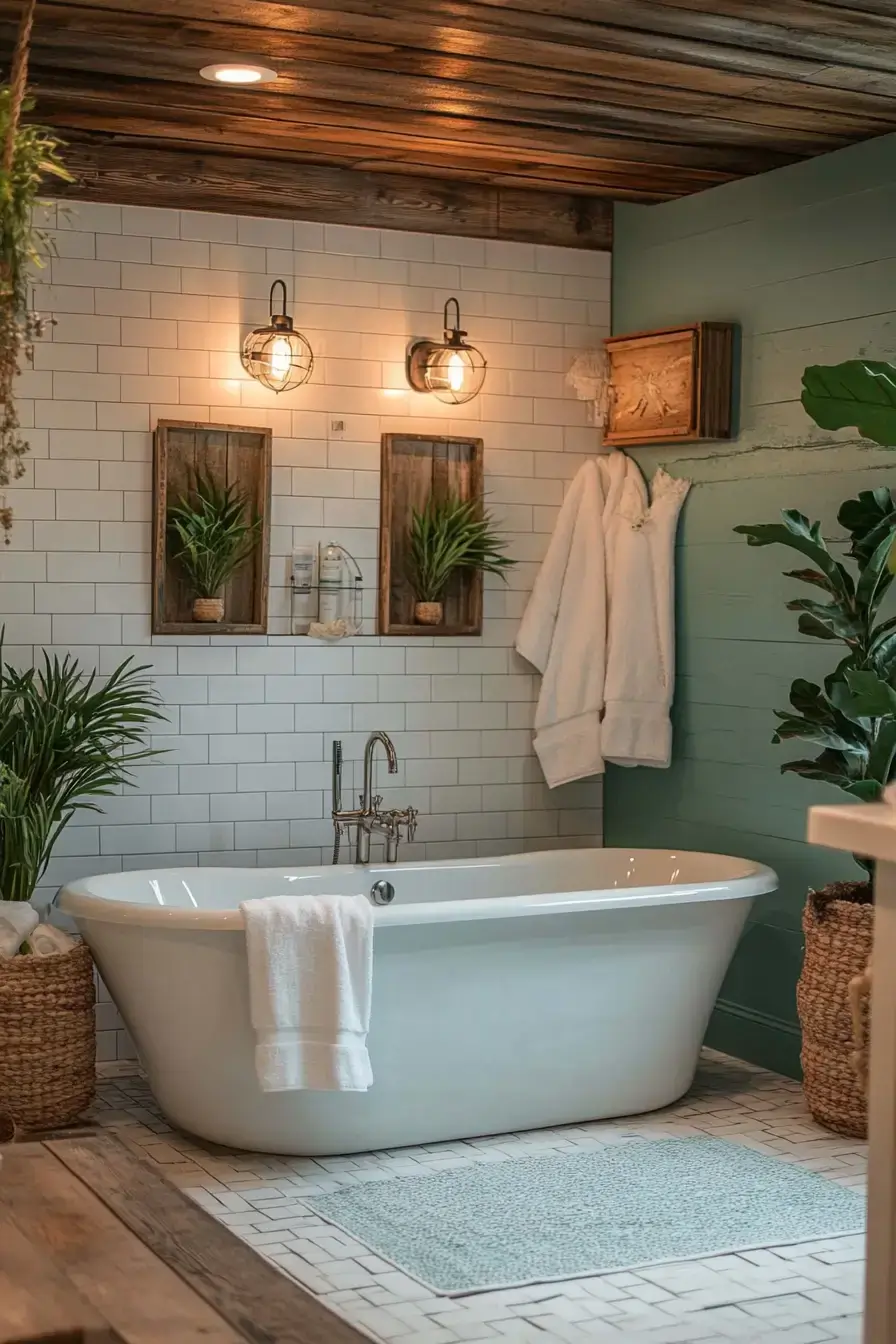 29 Beachy Bathroom Ideas That Keep the Salt-Air Feeling