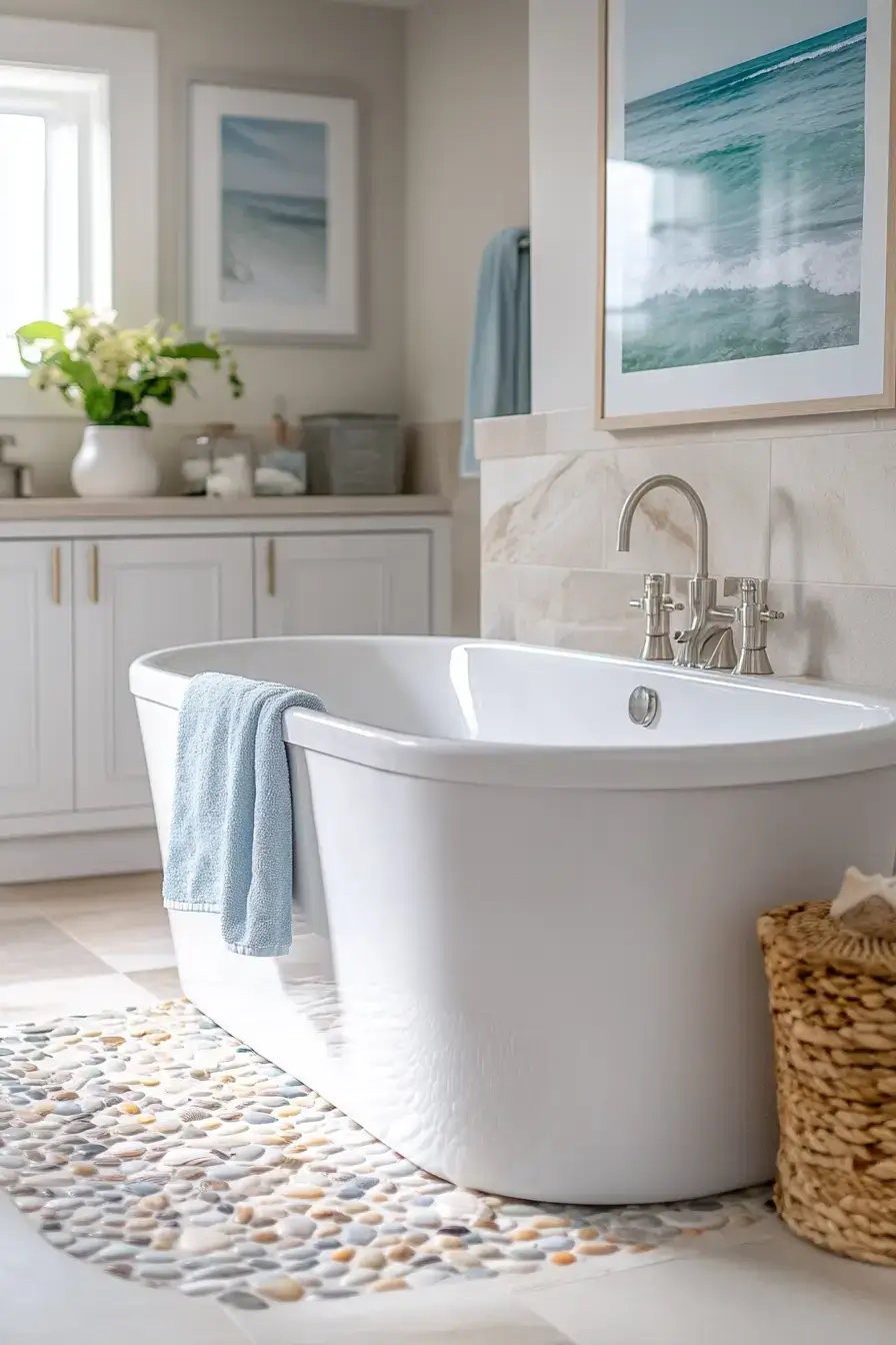 29 Ocean Themed Bathroom Ideas That Bring the Shore Indoors