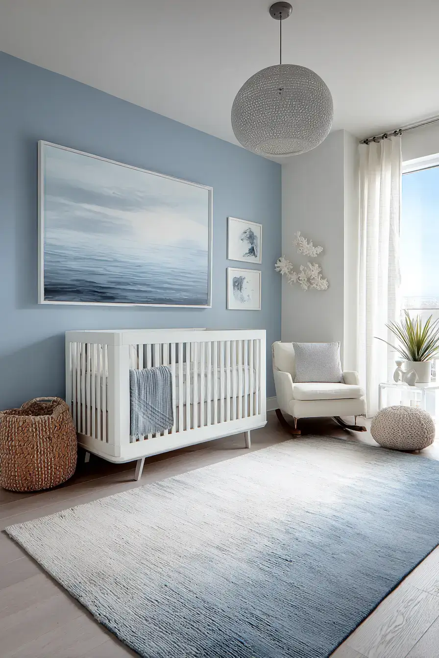 29 Ocean Themed Nursery Ideas for a Calm, Soothing Room