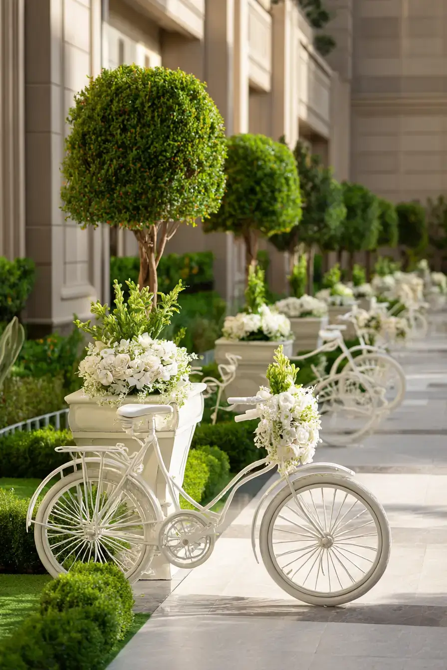 29 Bicycle Yard Decor Ideas for a Front Garden With Charm