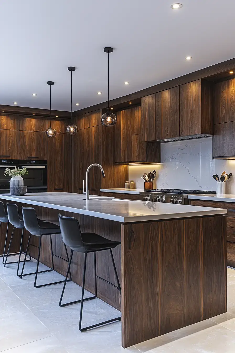 29 Stained Kitchen Cabinets Ideas That Let the Grain Do the Talking stained kitchen cabinets