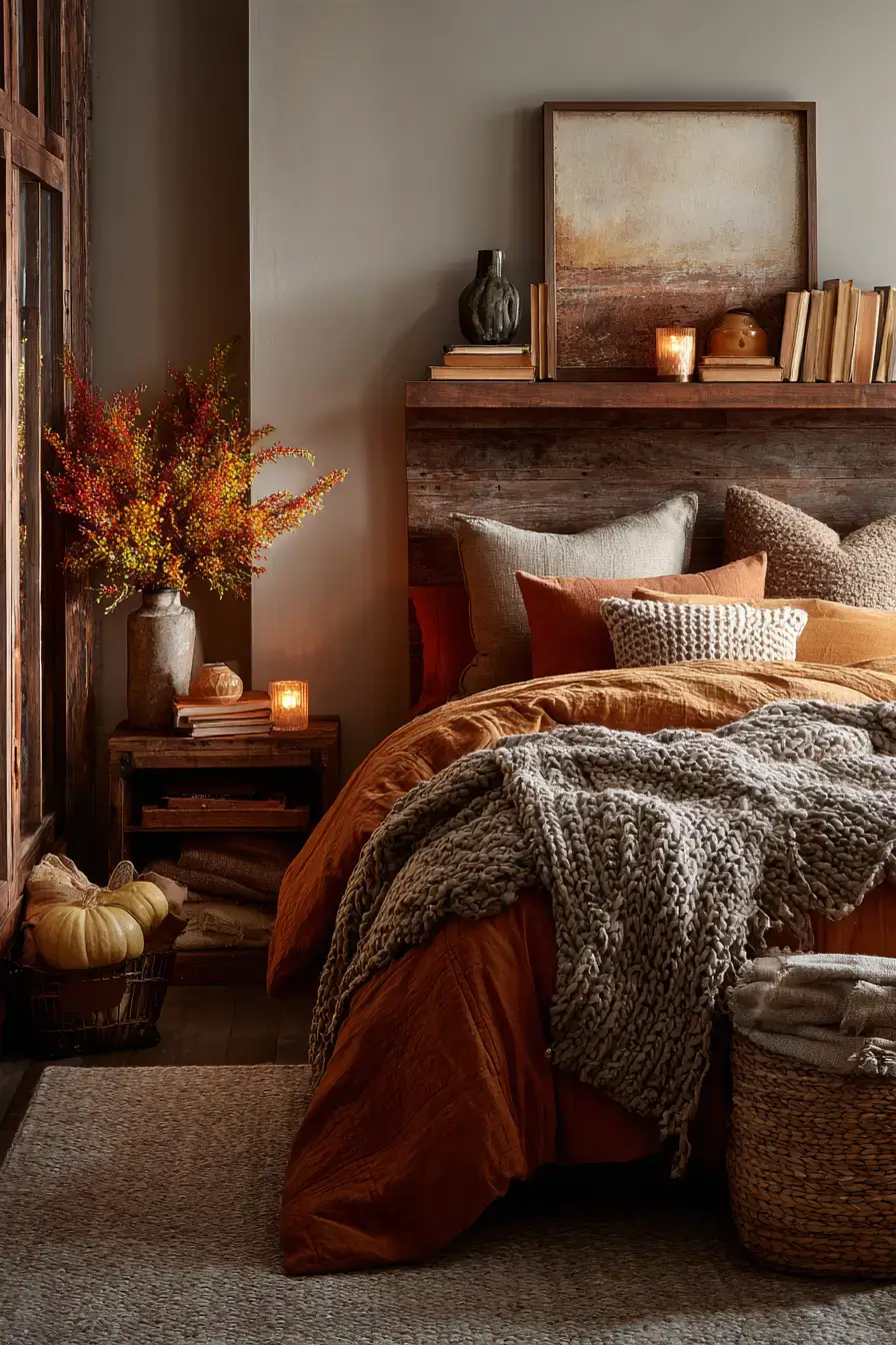 29 Warm Bedroom Ideas That Make the Cold Mornings Easier