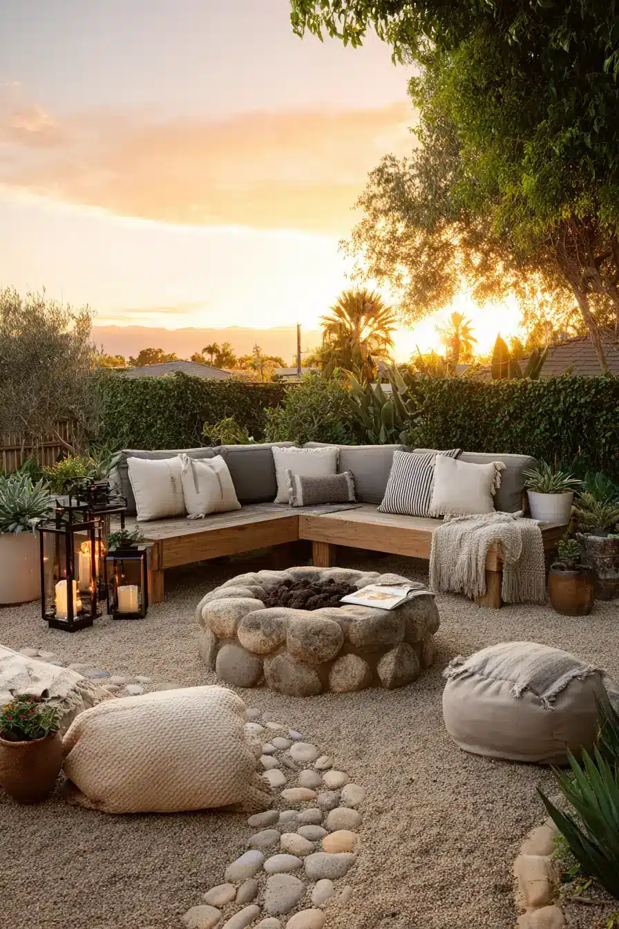 29 Fire Pit Ideas for a Backyard on a Budget With a Steel Bowl