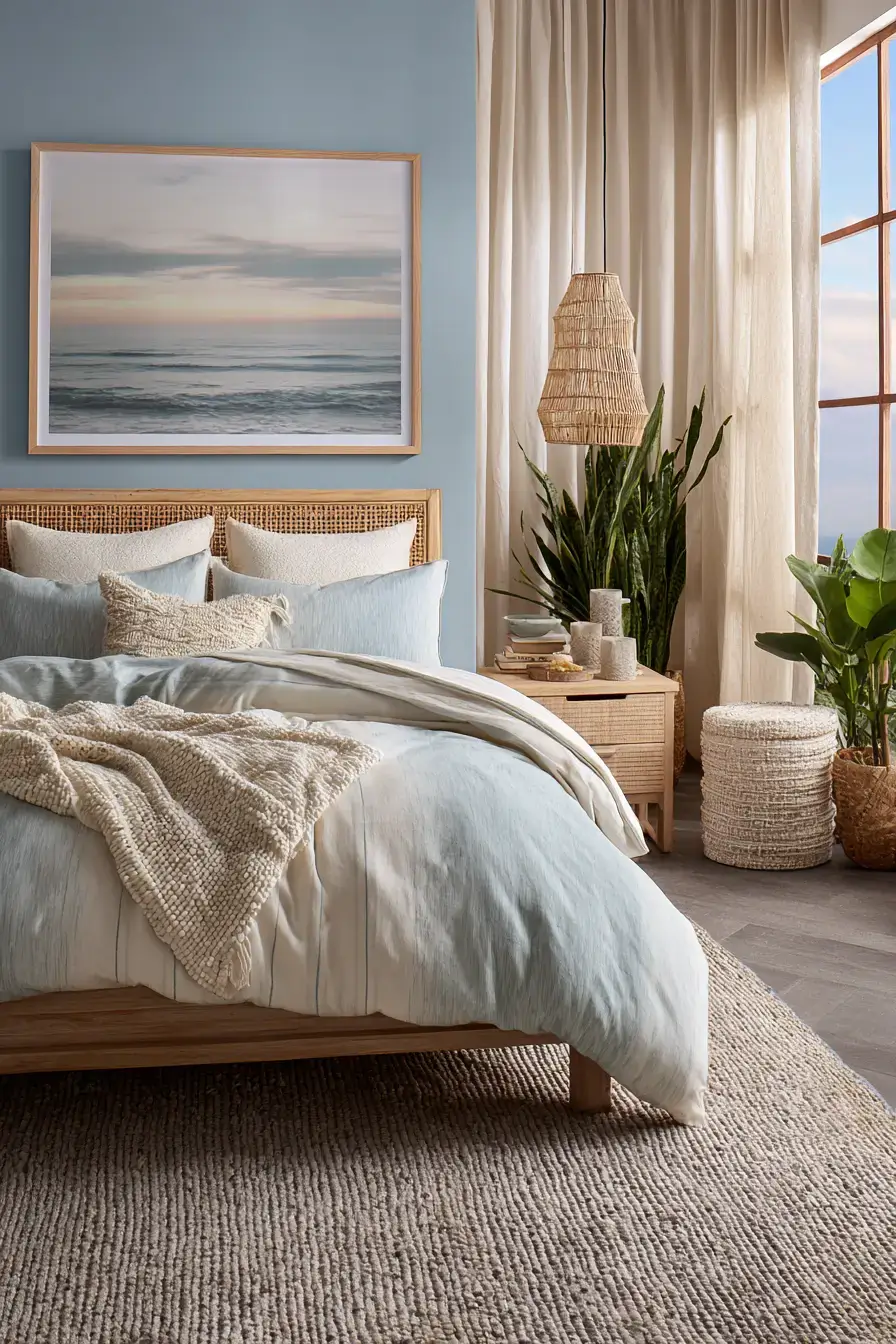 29 Beach Theme Bedroom Ideas for a Room That Feels Like a Cottage