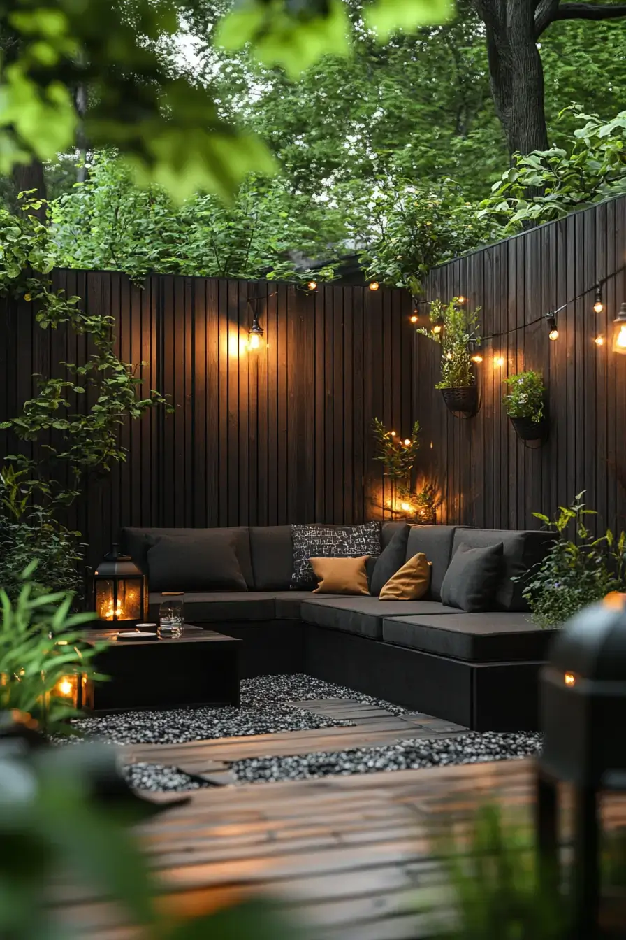 29 Backyard Fence Ideas with a Built-In Planter