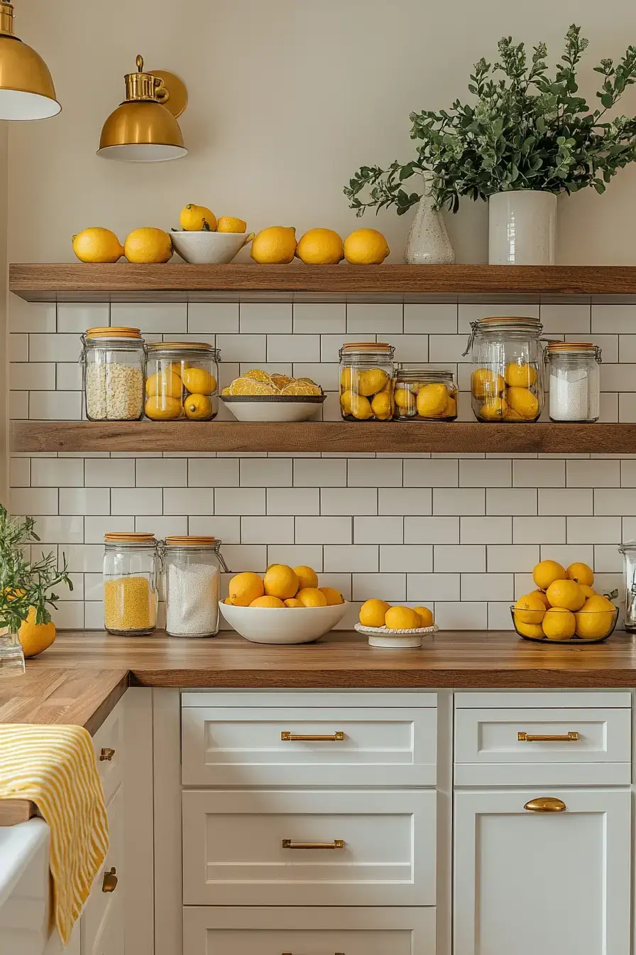 29 Lemon Themed Kitchen Ideas for a Bright, Cheerful Space