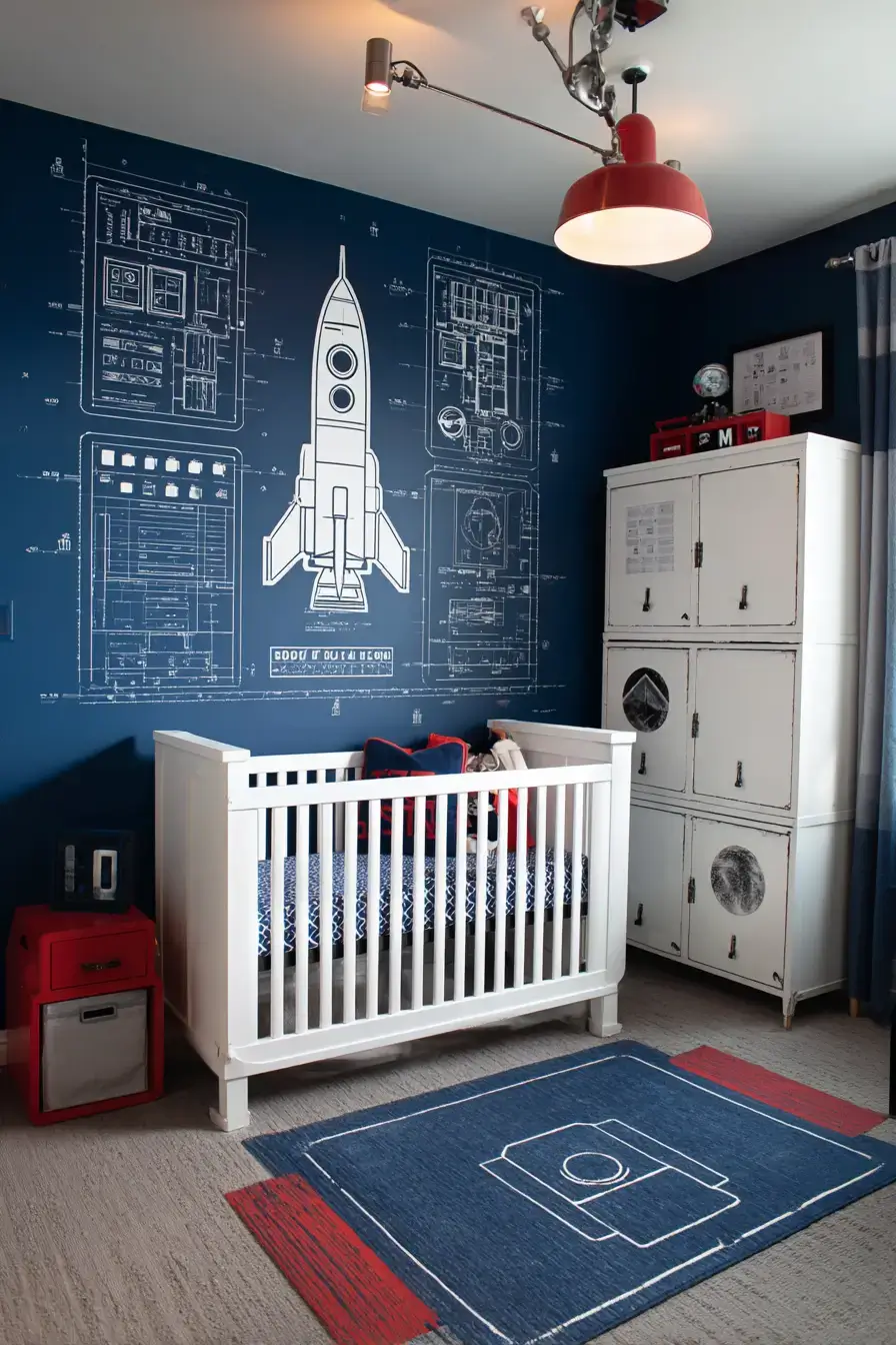 29 Space Themed Nursery Ideas a Little One Will Stargaze Over