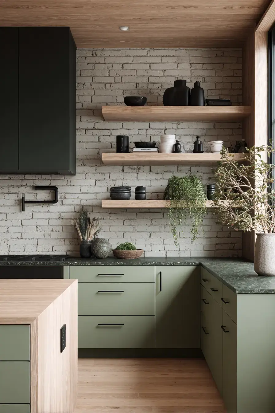 29 Two Toned Kitchen Cabinets Ideas with a Charcoal Base