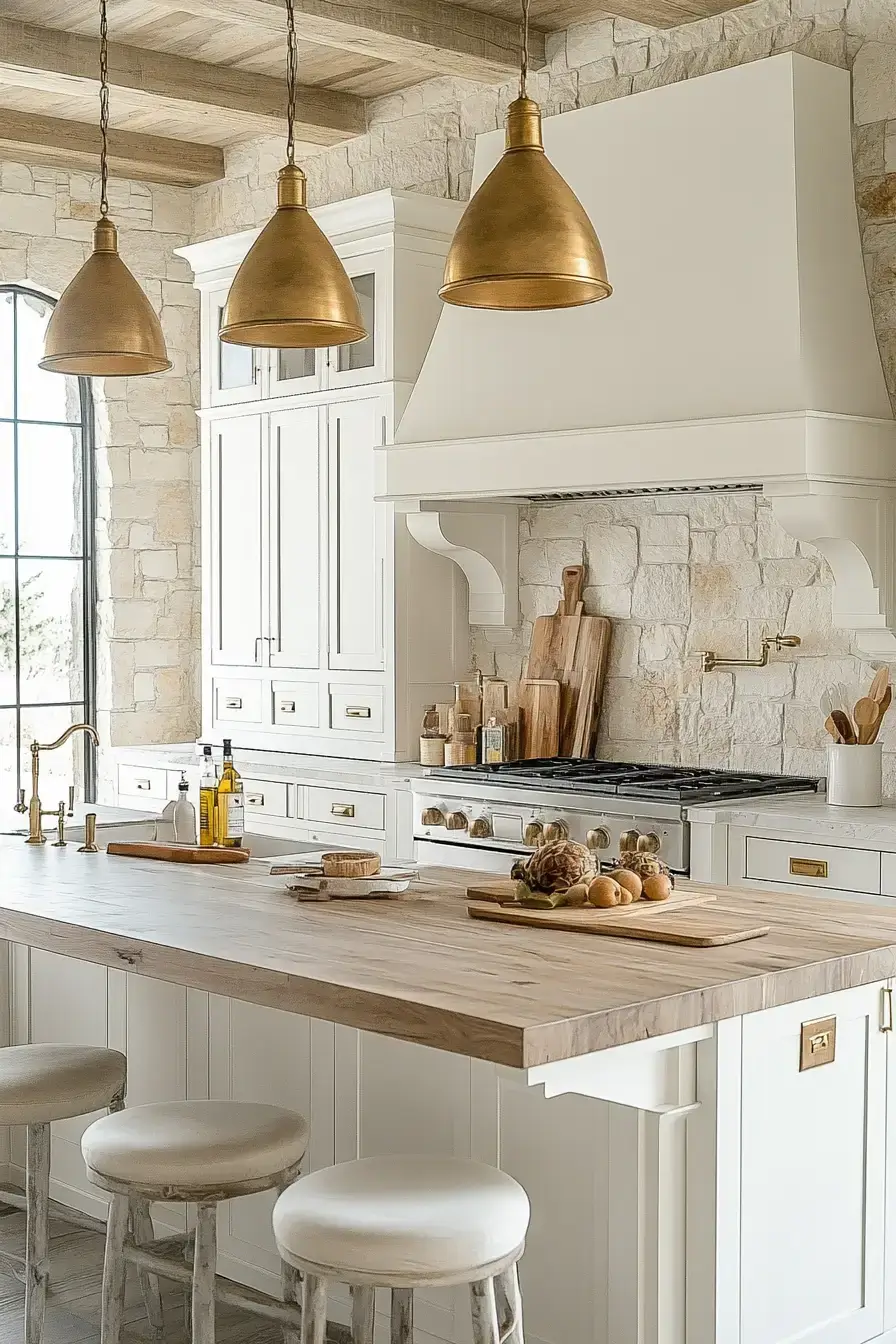 29 Farmhouse Kitchen With White Cabinets Ideas That Feel Lived-In