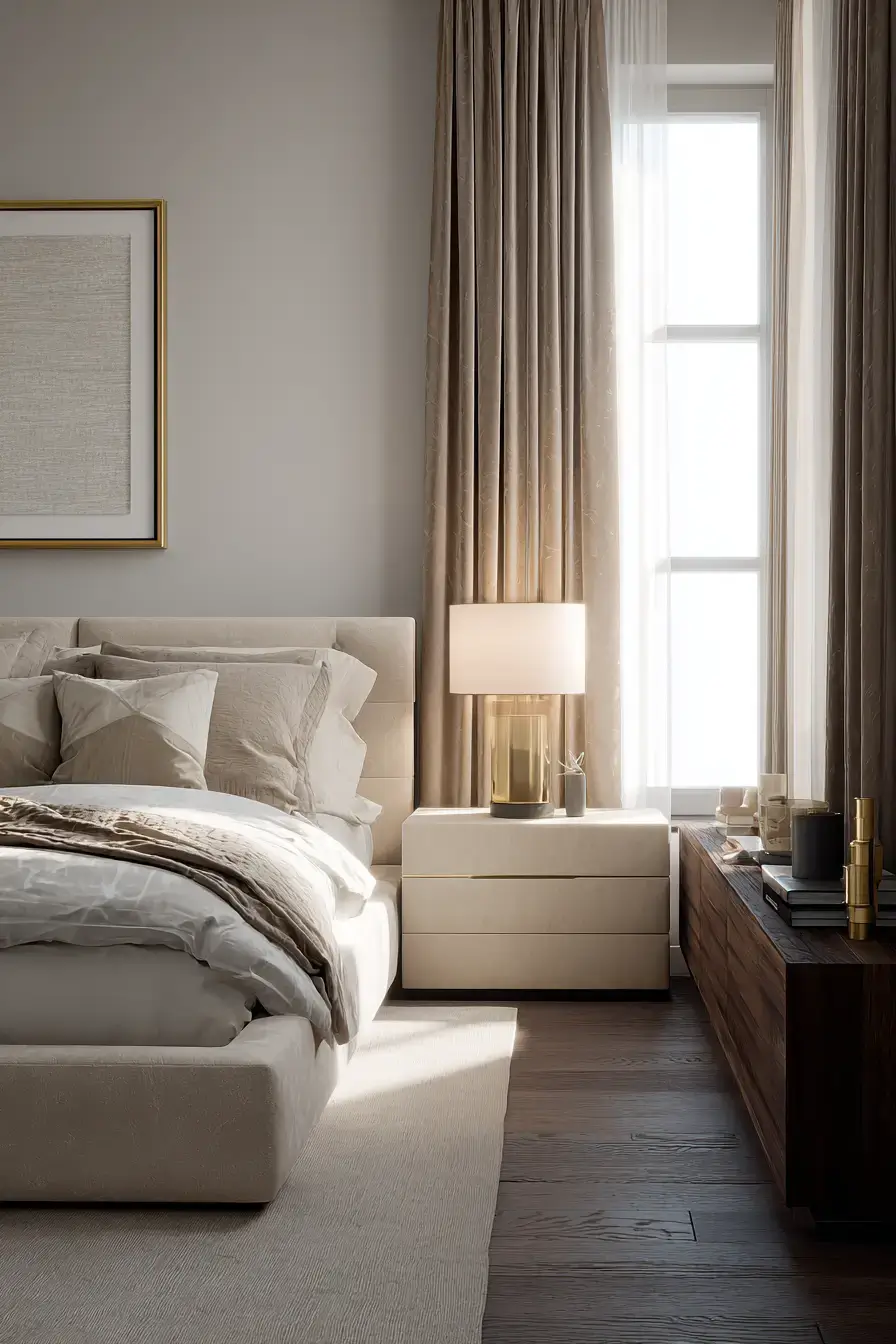 29 Warm Minimalist Bedroom Ideas That Still Feel Soft