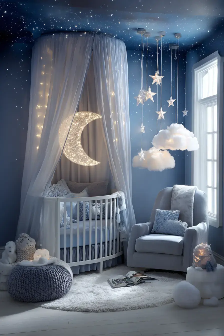 29 Space Themed Nursery Ideas a Little One Will Stargaze Over