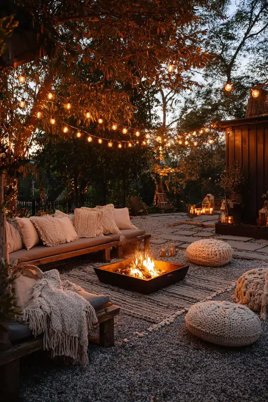 29 Fire Pit Ideas for a Backyard on a Budget With a Steel Bowl