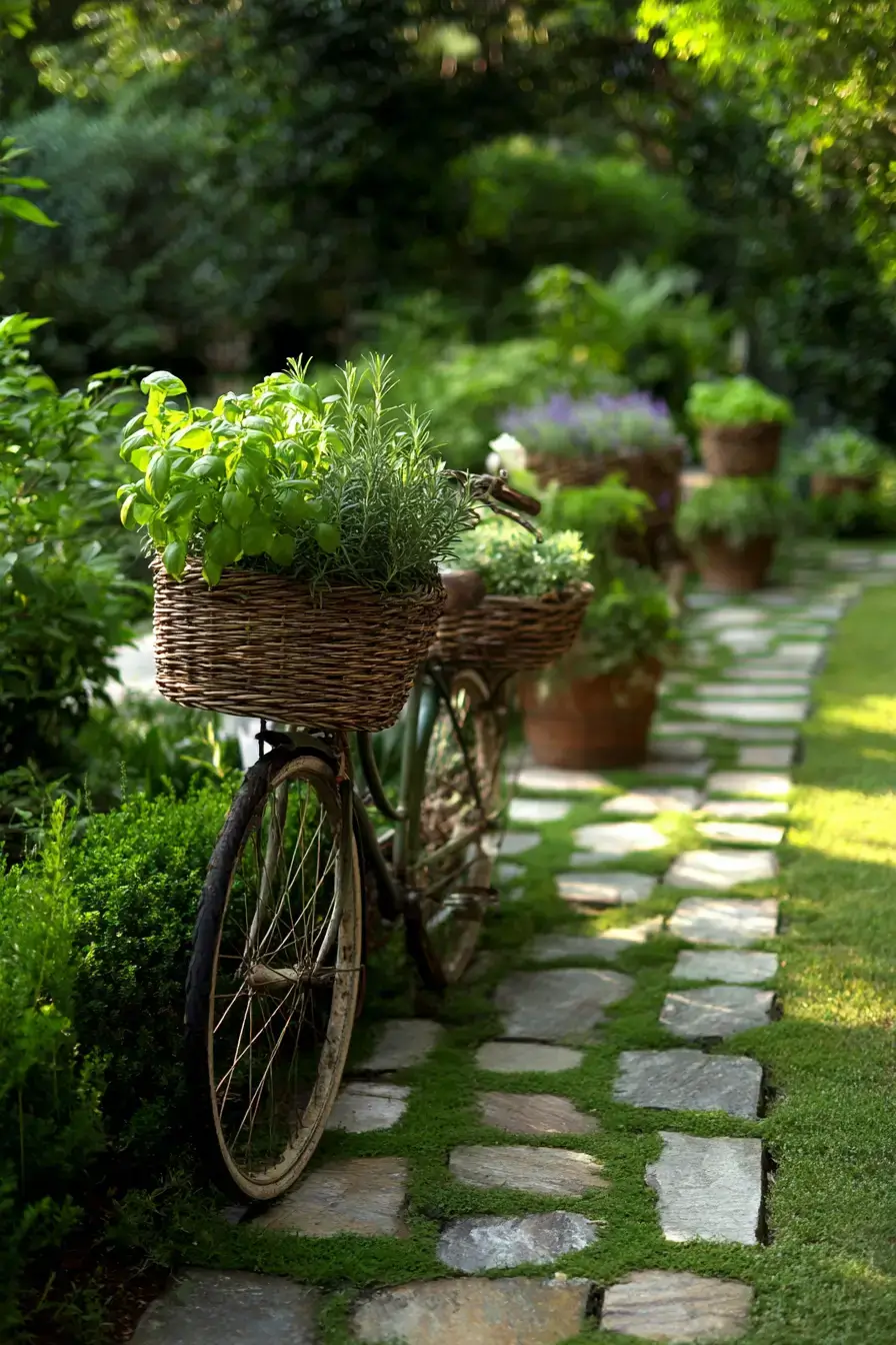 29 Bicycle Yard Decor Ideas for a Front Garden With Charm