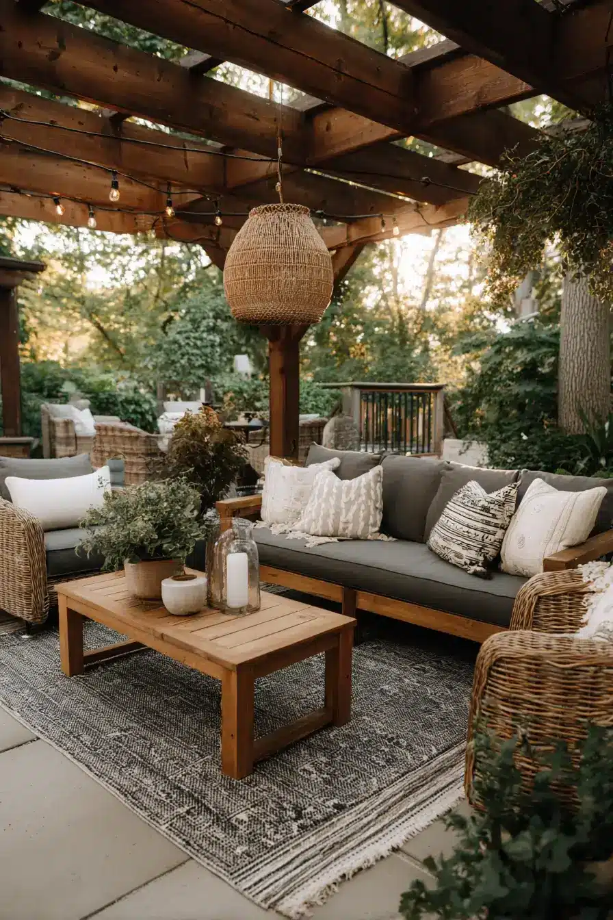 29 Backyard Decor Ideas for a Wooden Deck