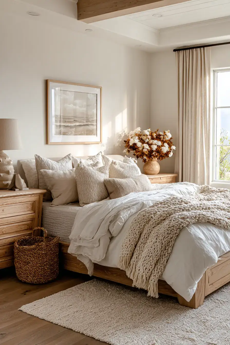 29 Warm Bedroom Ideas That Make the Cold Mornings Easier
