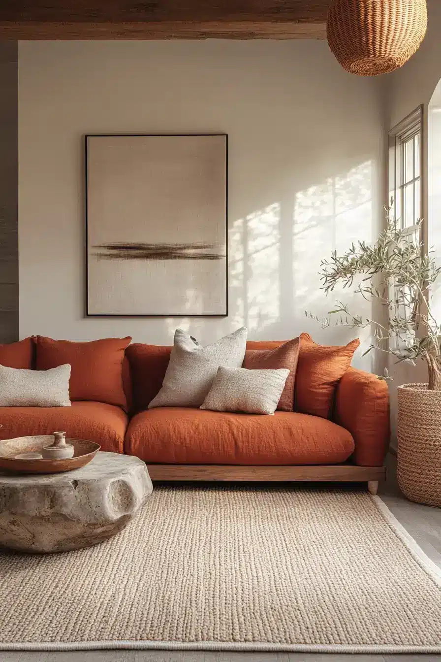 29 Warm Rustic Living Room Ideas with a Real Fireplace Feel
