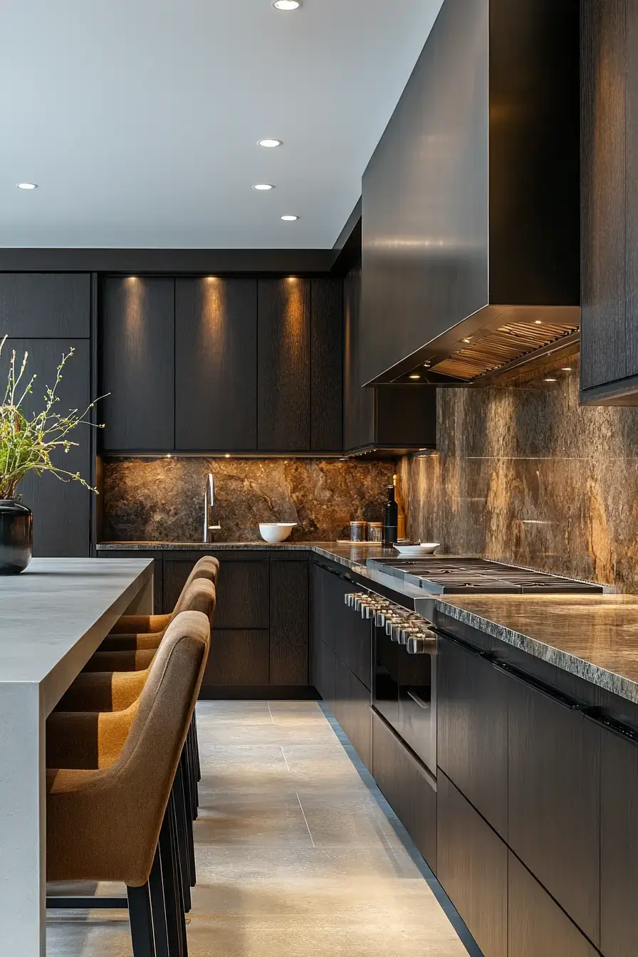 29 Stained Kitchen Cabinets Ideas That Let the Grain Do the Talking stained kitchen cabinets