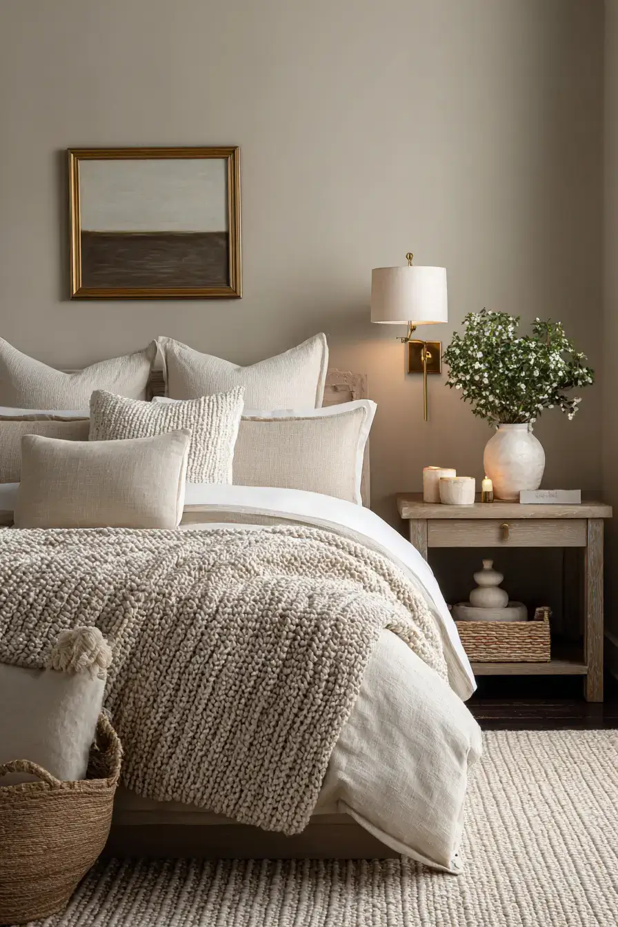 29 Warm Beige Bedroom Ideas for a Room That Calms You Down