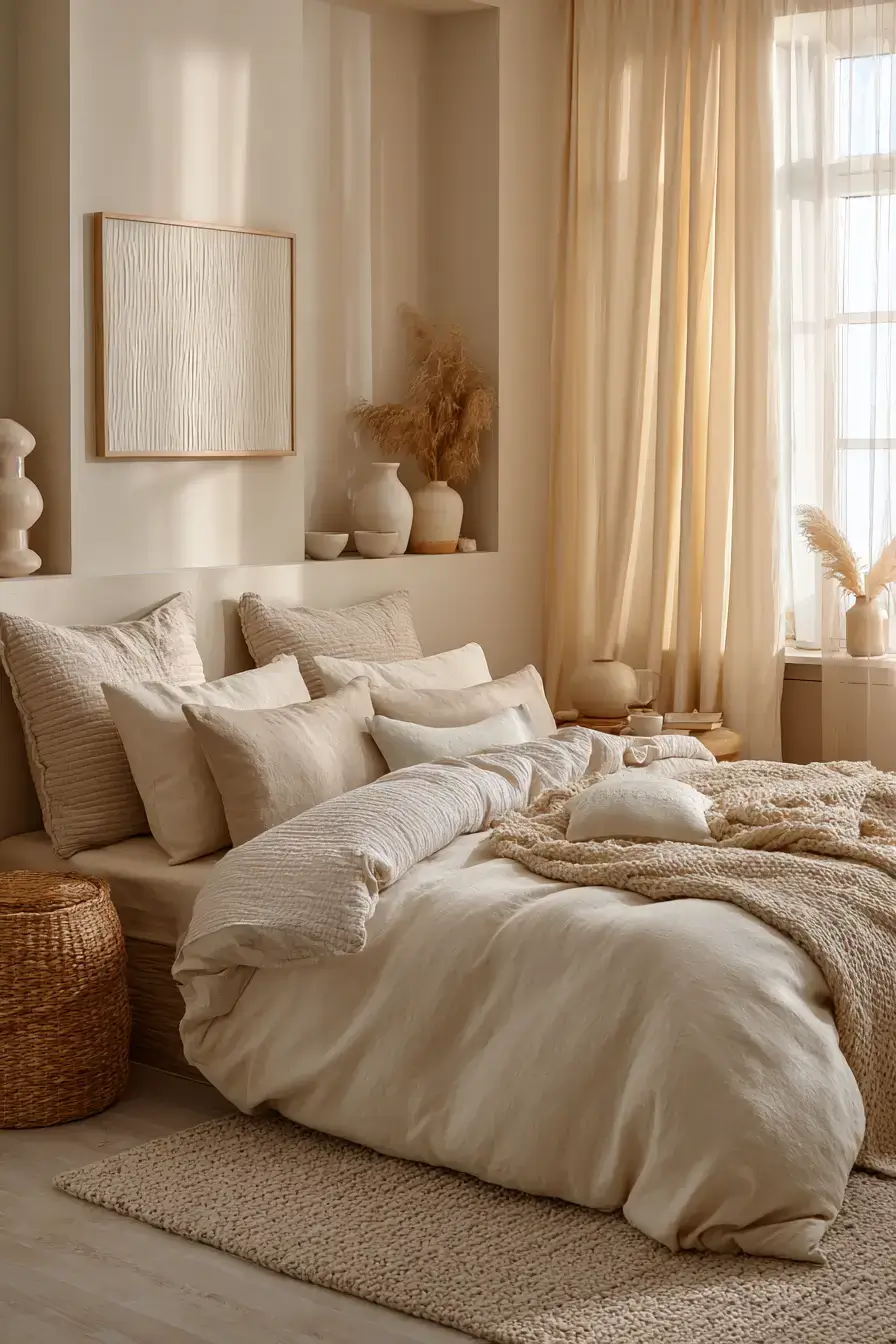 29 Warm Bedroom Ideas That Make the Cold Mornings Easier
