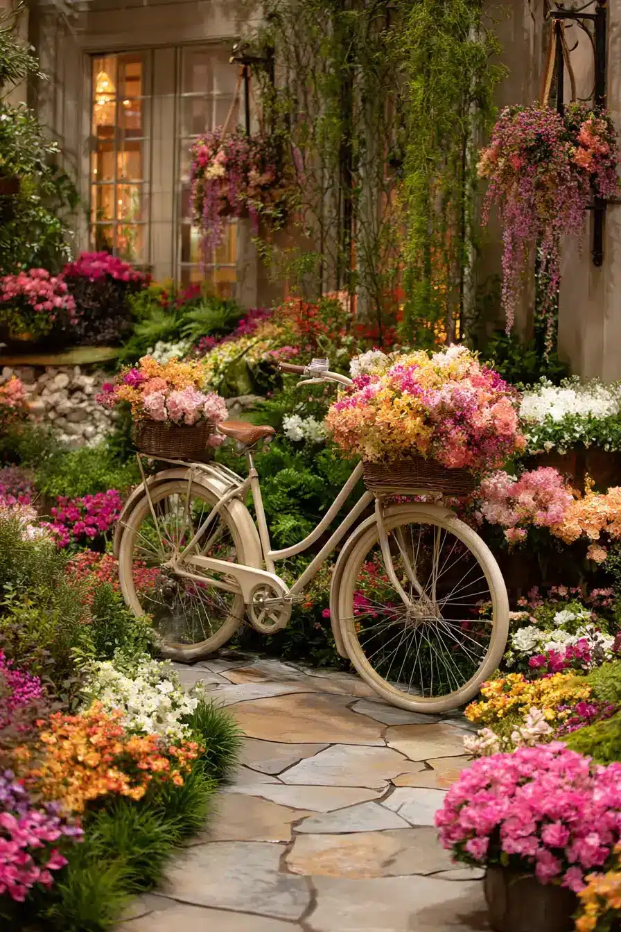 29 Bicycle Yard Decor Ideas for a Front Garden With Charm