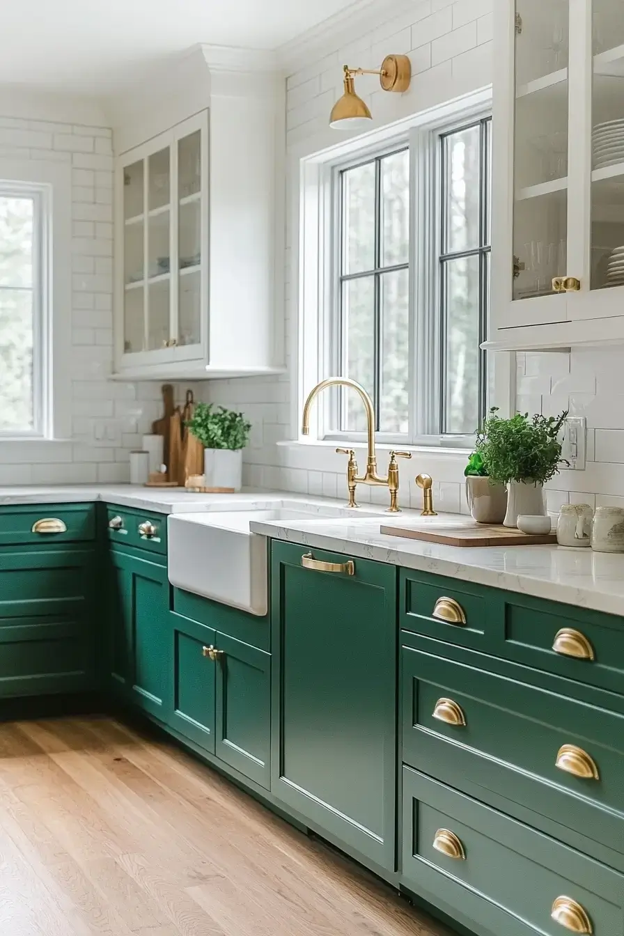 29 Two Toned Kitchen Cabinets Ideas with a Charcoal Base