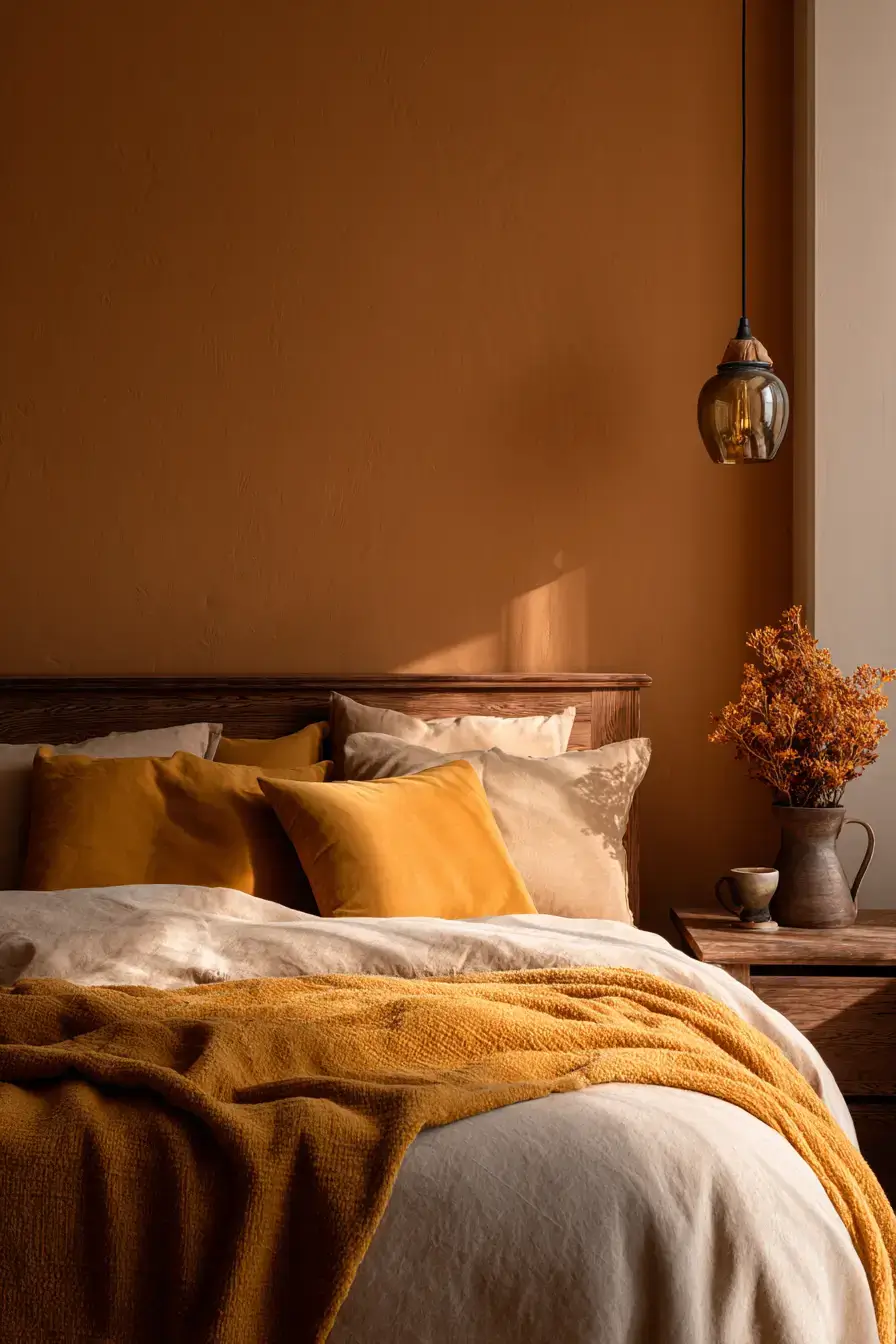 29 Warm Bedroom Ideas That Make the Cold Mornings Easier