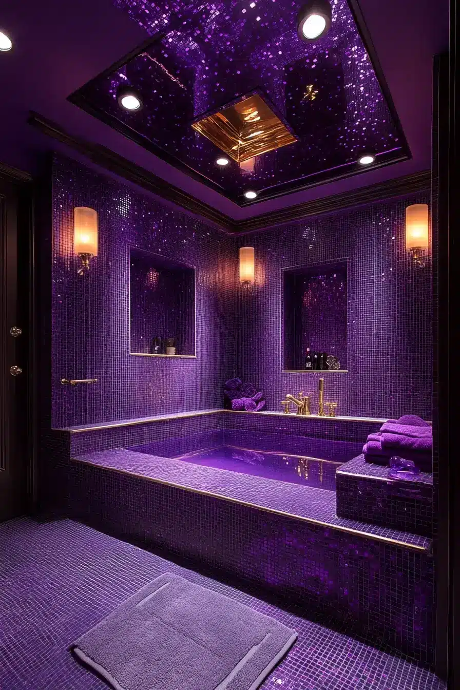29 Purple Bathroom Ideas That Feel Like a Spa