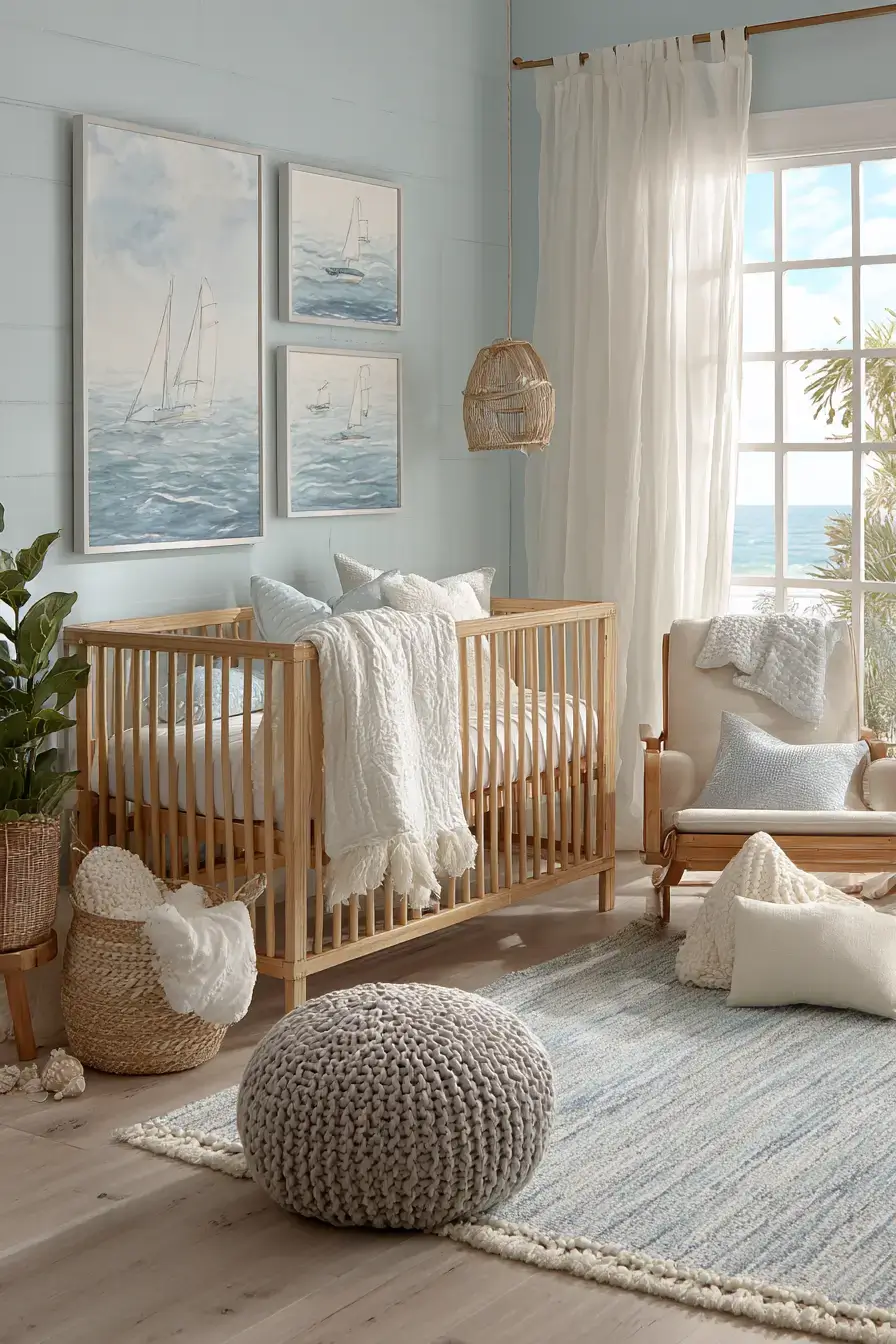 29 Ocean Themed Nursery Ideas for a Calm, Soothing Room