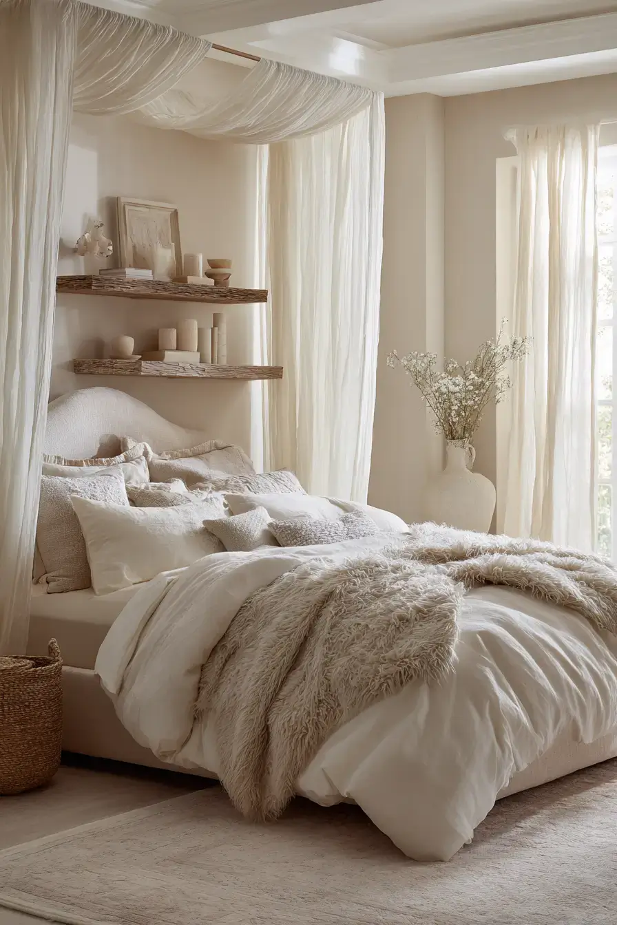 29 Warm Beige Bedroom Ideas for a Room That Calms You Down