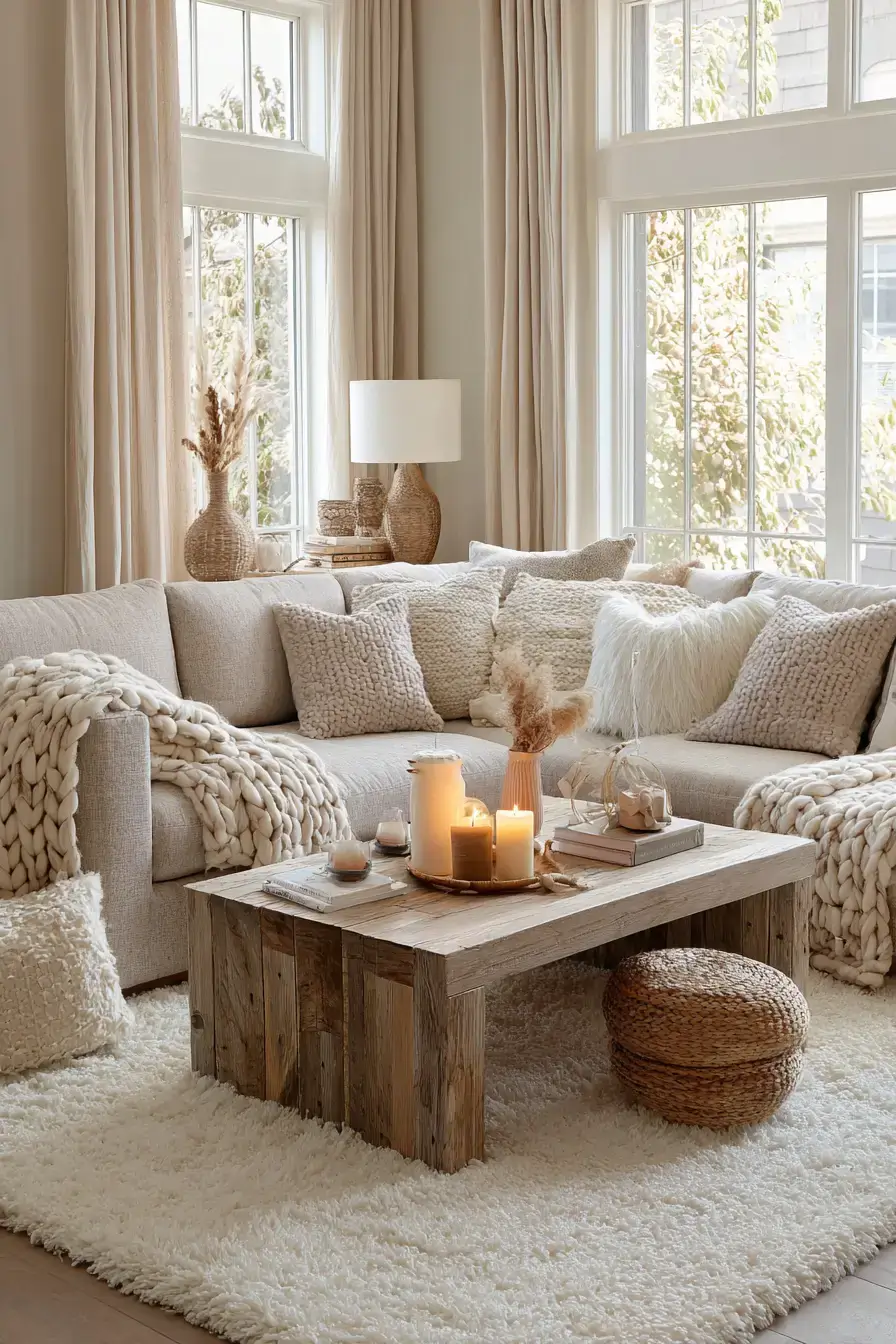 29 Warm Beige Living Room Ideas That Read Lived-In, Not Plain