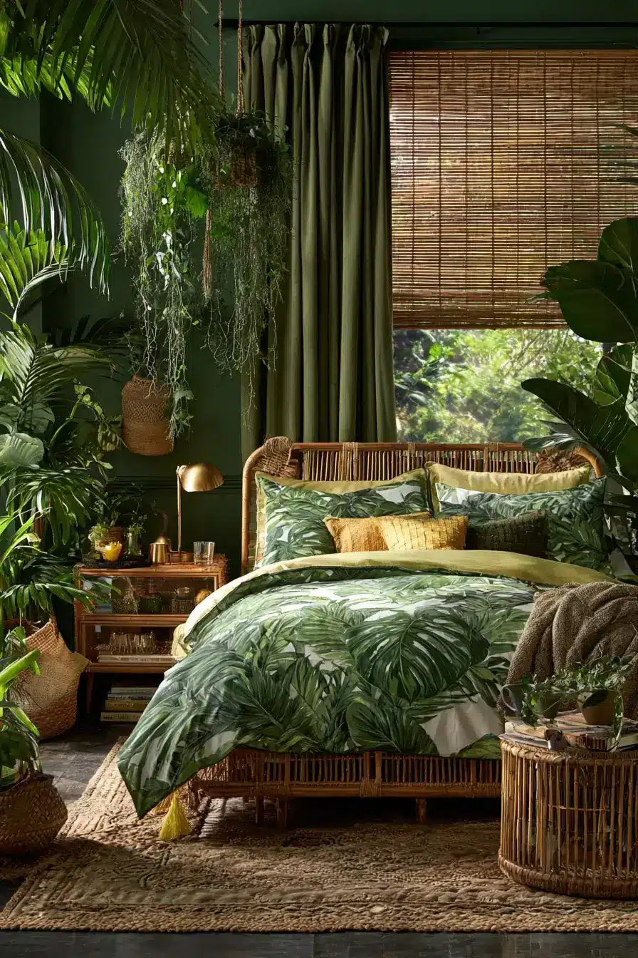 29 Nature Themed Bedroom Ideas That Keep the Outdoors Close