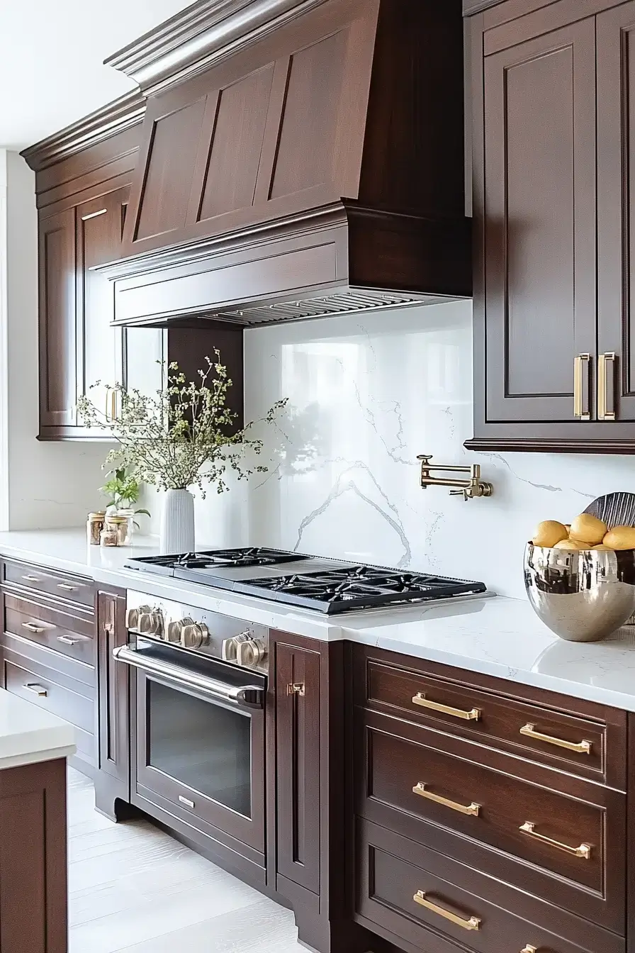 29 Stained Kitchen Cabinets Ideas That Let the Grain Do the Talking stained kitchen cabinets