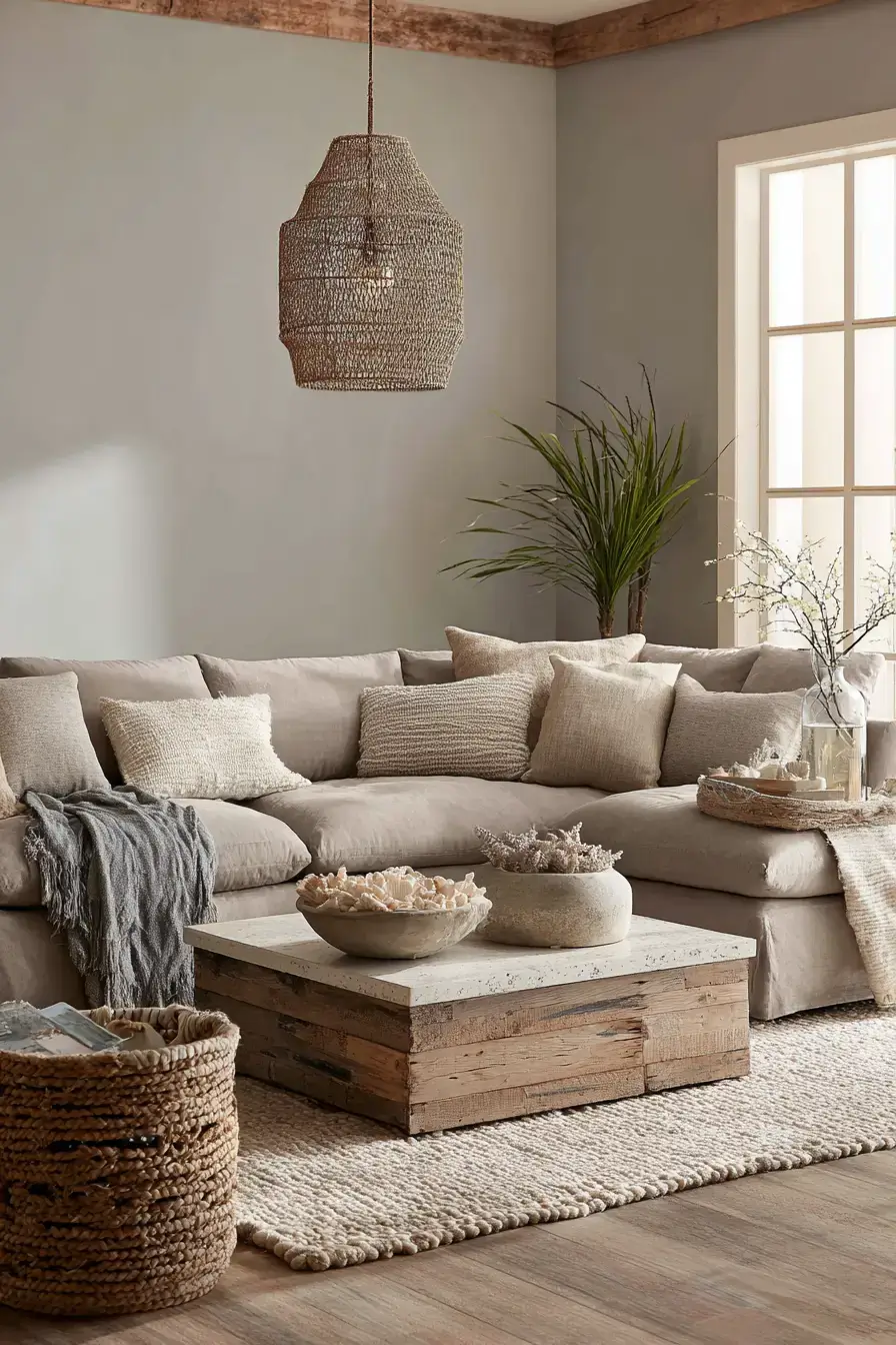 29 Beachy Living Room Ideas for an Open, Airy Space