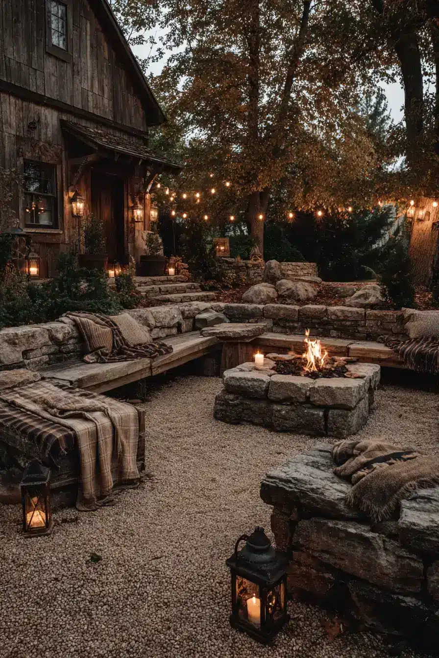 29 Fire Pit Ideas for a Backyard on a Budget With a Steel Bowl