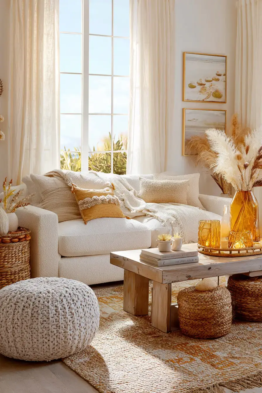 29 Warm Boho Living Room Ideas That Skip the Clichés