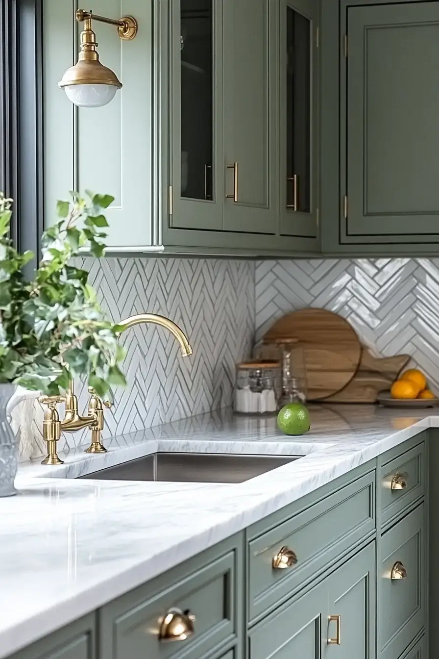 29 Sage Kitchen Cabinets Ideas for a Quiet, Real Kitchen