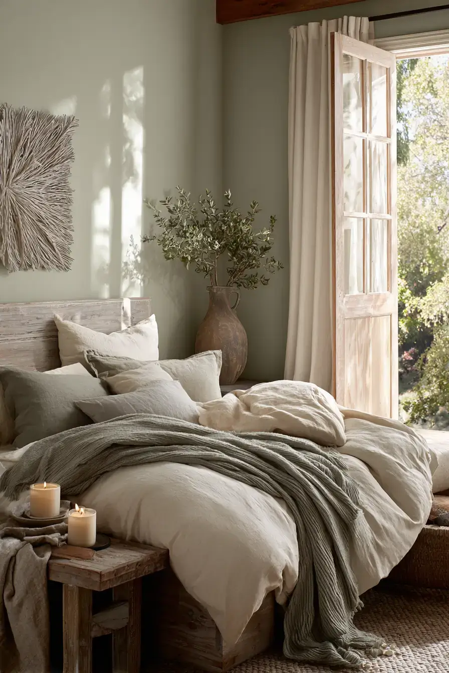 29 Nature Themed Bedroom Ideas That Keep the Outdoors Close