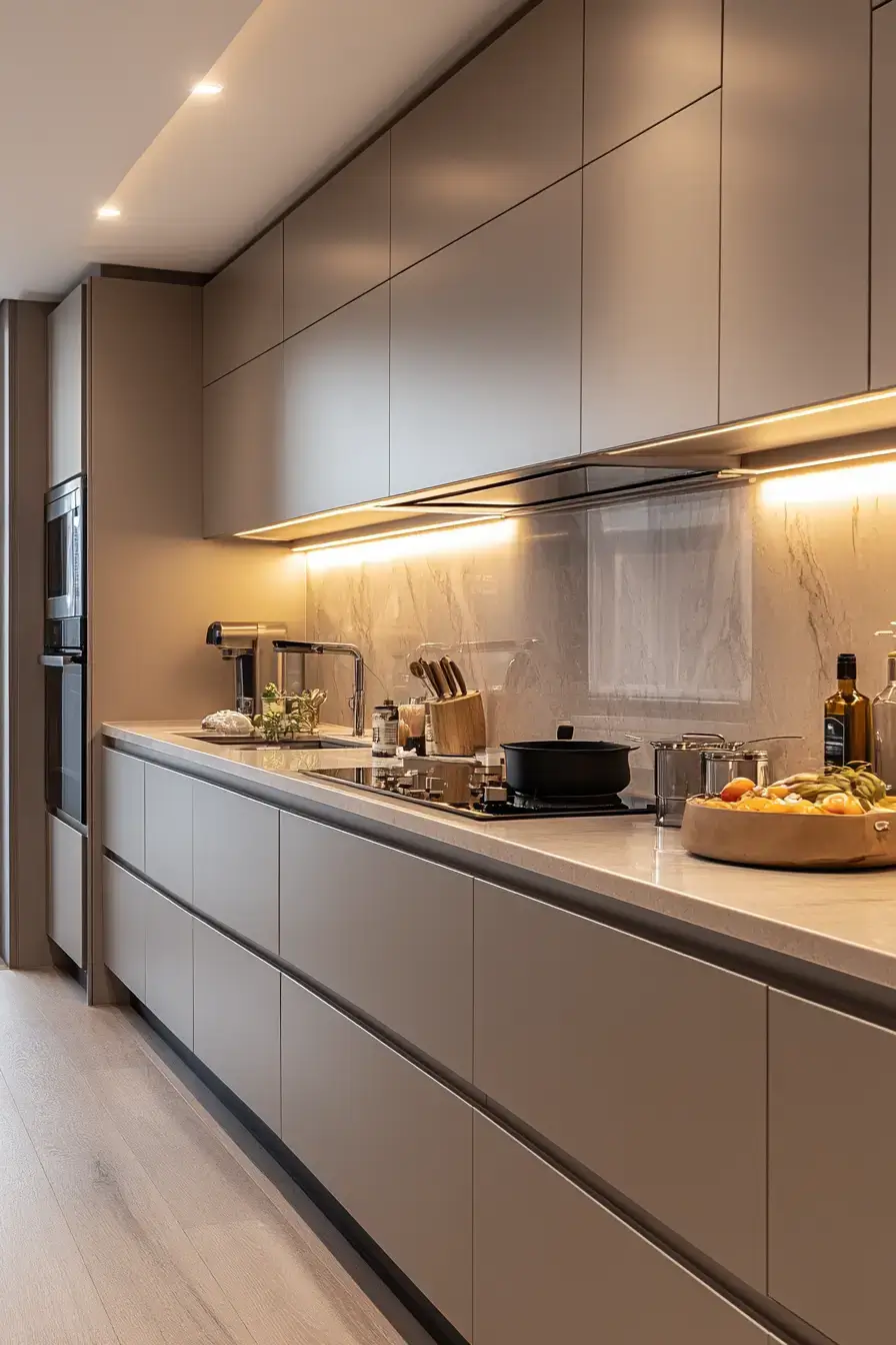 29 Handleless Cabinets Ideas for a Calm, Clutter-Free Kitchen