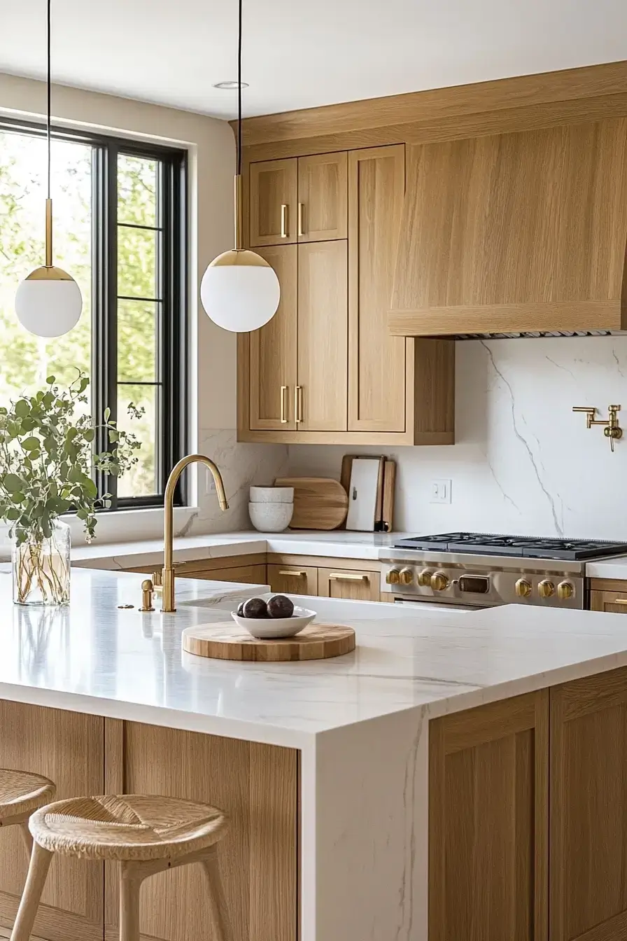 29 Stained Kitchen Cabinets Ideas That Let the Grain Do the Talking stained kitchen cabinets