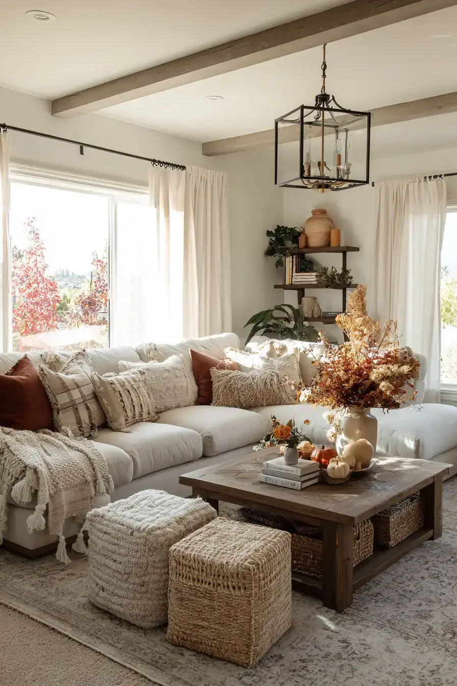 29 Warm Boho Living Room Ideas That Skip the Clichés