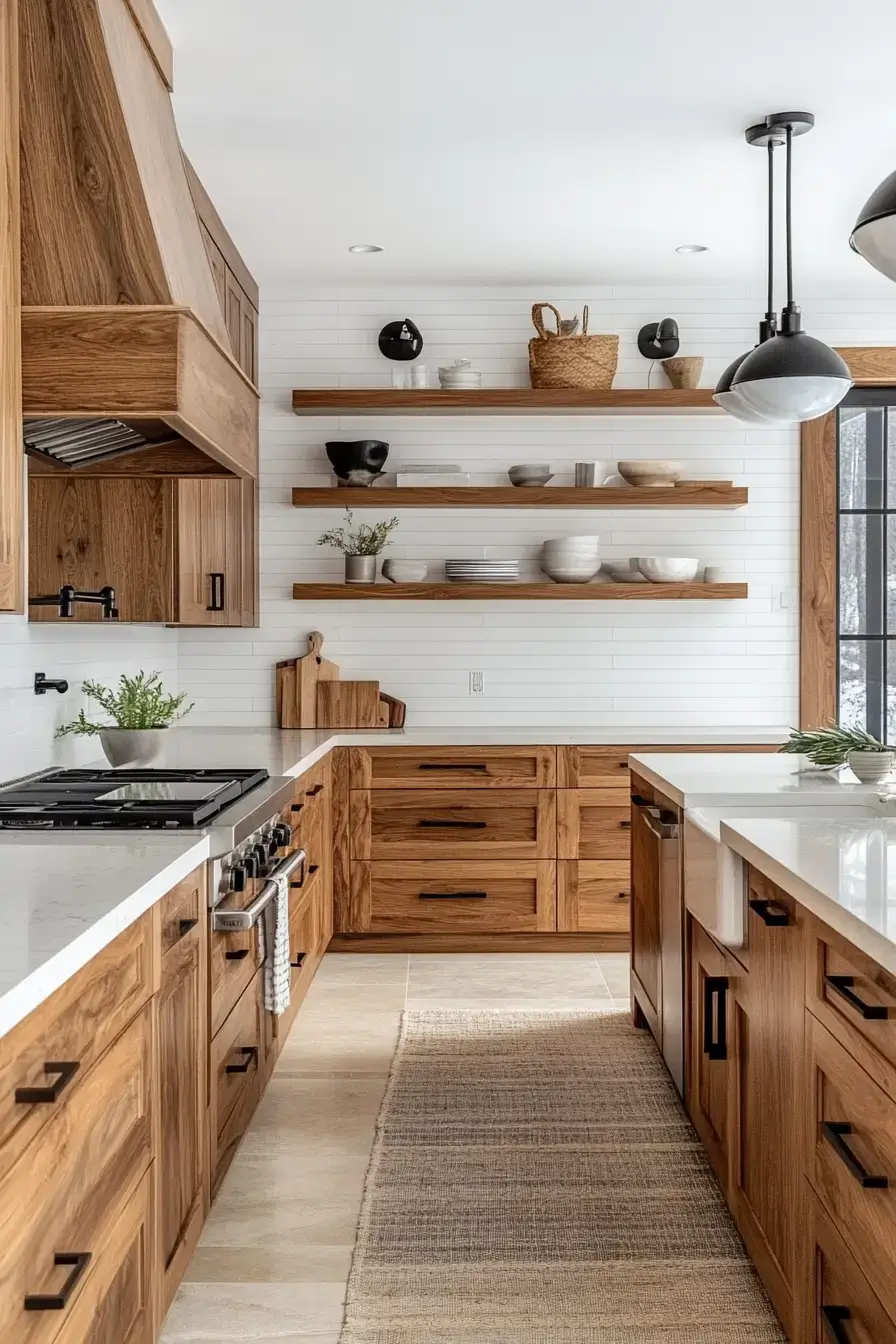 29 Stained Kitchen Cabinets Ideas That Let the Grain Do the Talking stained kitchen cabinets