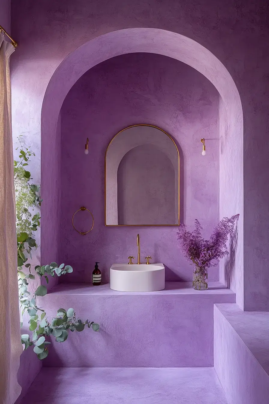 29 Purple Bathroom Ideas That Feel Like a Spa