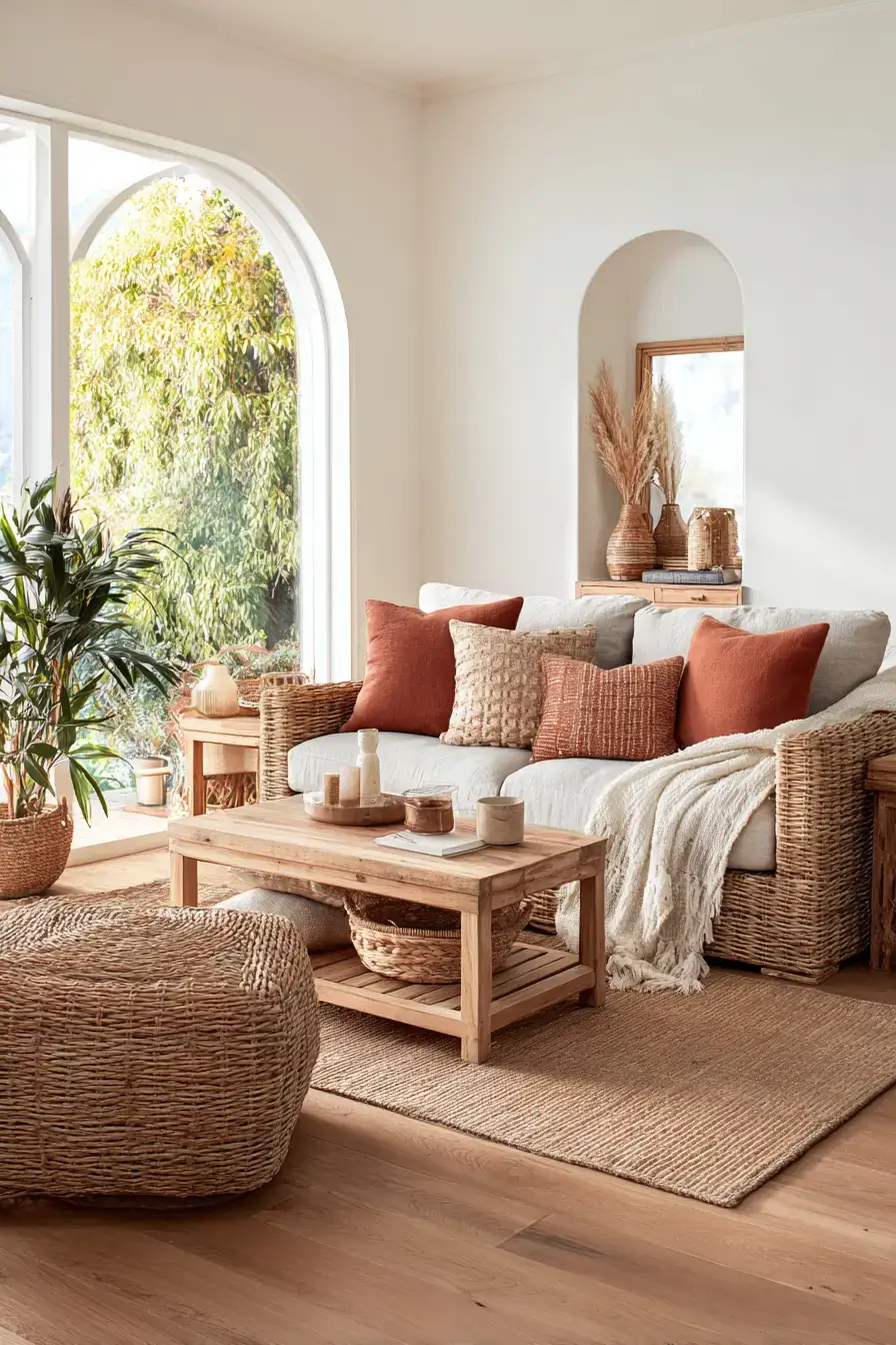 29 Warm Earthy Living Room Ideas Grounded in Real Materials 29 Warm Earthy Living Room Ideas Grounded in Real Materials
