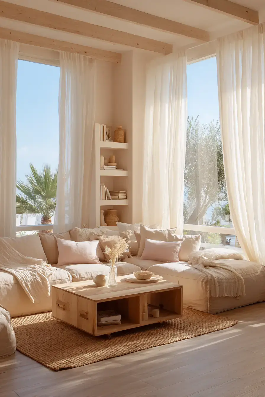 29 Warm Beige Living Room Ideas That Read Lived-In, Not Plain
