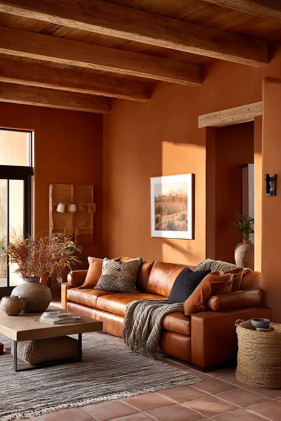29 Warm Rustic Living Room Ideas with a Real Fireplace Feel