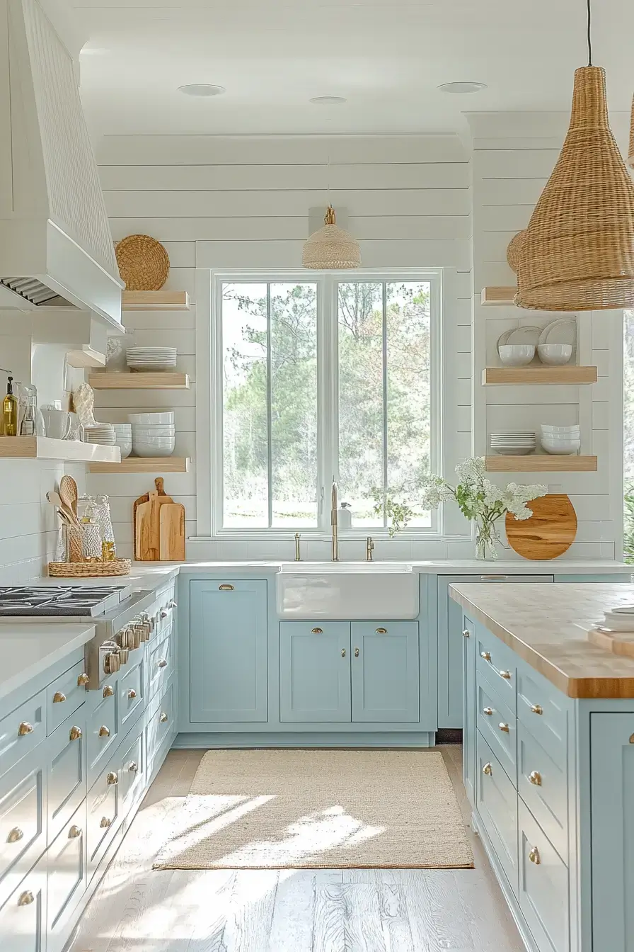 29 Two Toned Kitchen Cabinets Ideas with a Charcoal Base