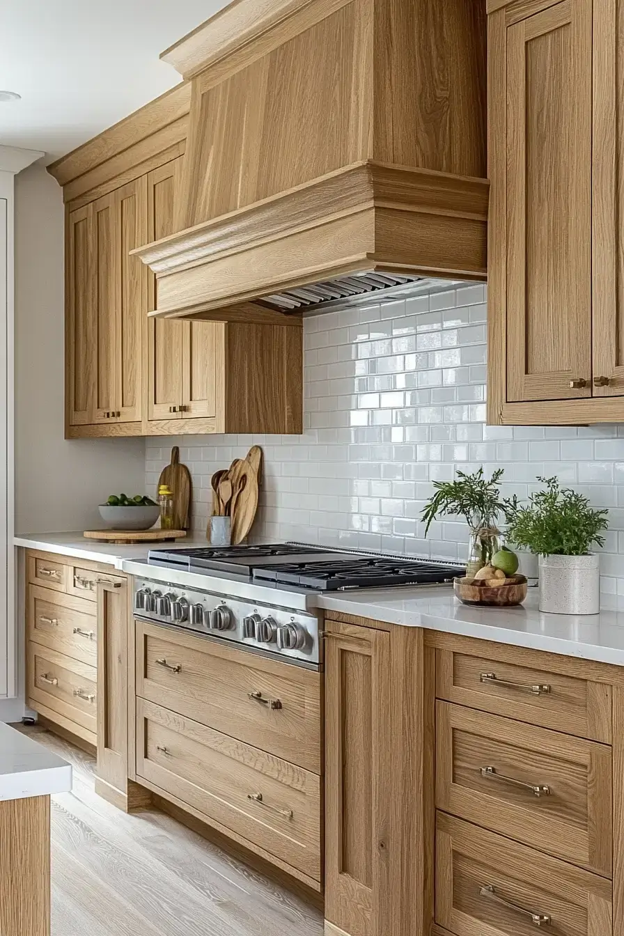 29 Stained Kitchen Cabinets Ideas That Let the Grain Do the Talking stained kitchen cabinets