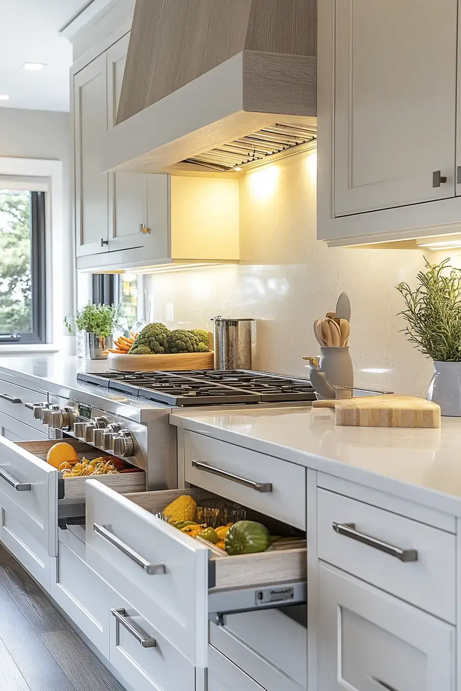 29 White Kitchen Cabinets Ideas That Stay Bright All Day