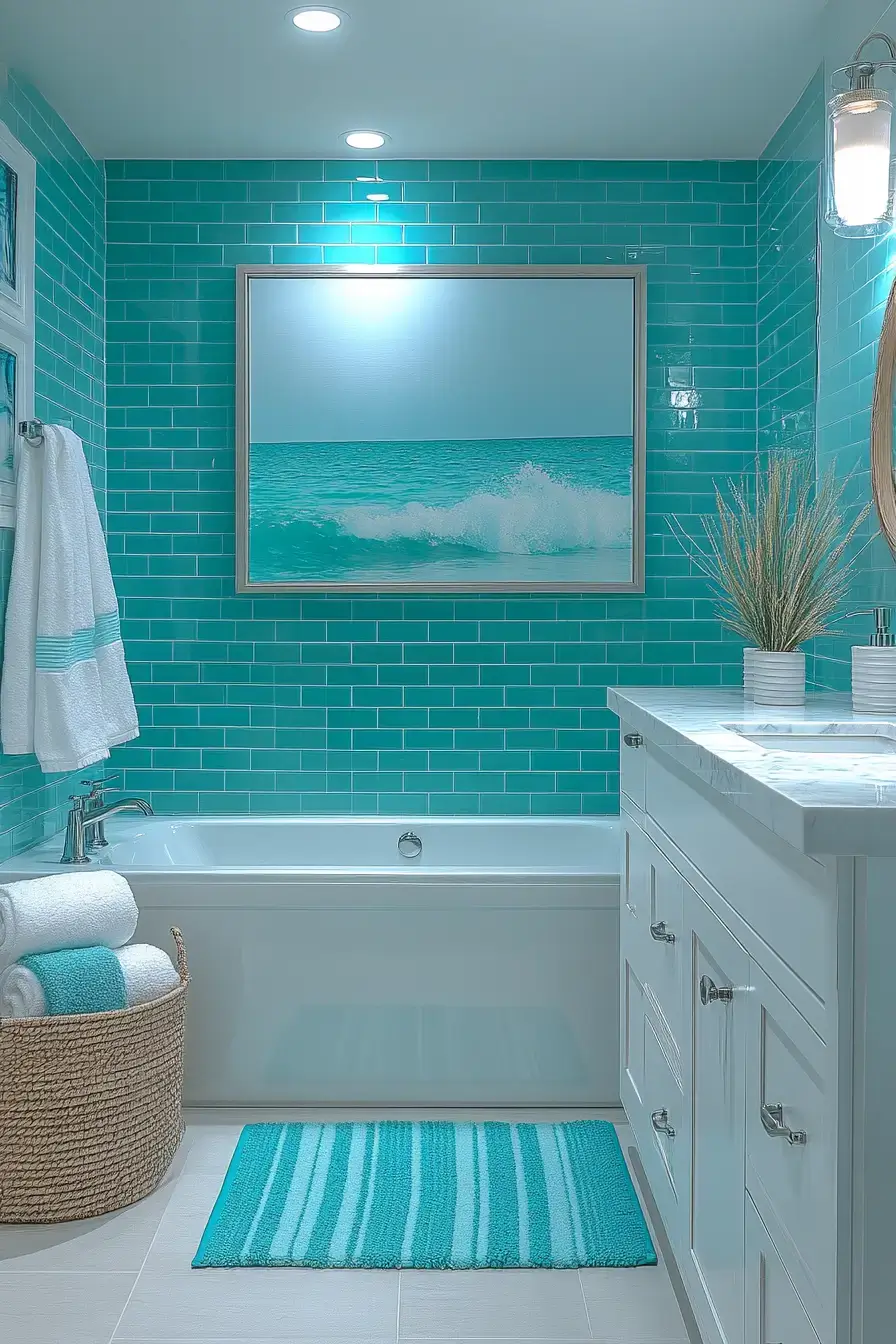 29 Ocean Themed Bathroom Ideas That Bring the Shore Indoors